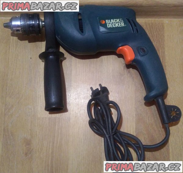 Příklepová vrtačka Black&Decker KR500RE + 12 DÁRKŮ!!! Příklepová vrtačka Black&Decker KR500RE + 12 DÁRKŮ!!!