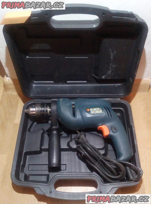 Příklepová vrtačka Black&Decker KR500RE + 12 DÁRKŮ!!! Příklepová vrtačka Black&Decker KR500RE + 12 DÁRKŮ!!!