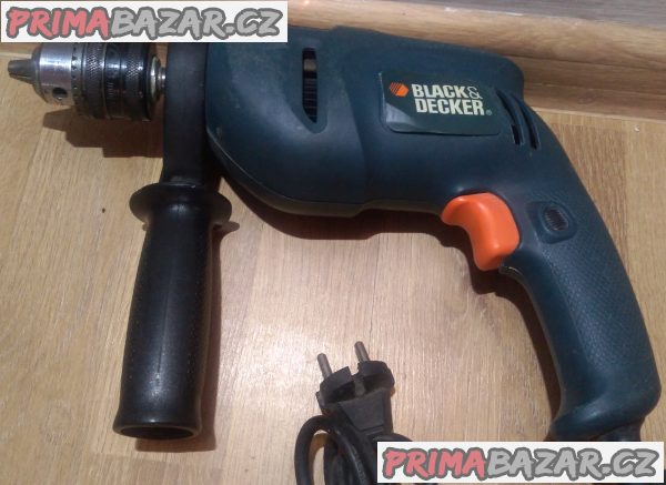 Příklepová vrtačka Black&Decker KR500RE + 12 DÁRKŮ!!! Příklepová vrtačka Black&Decker KR500RE + 12 DÁRKŮ!!!