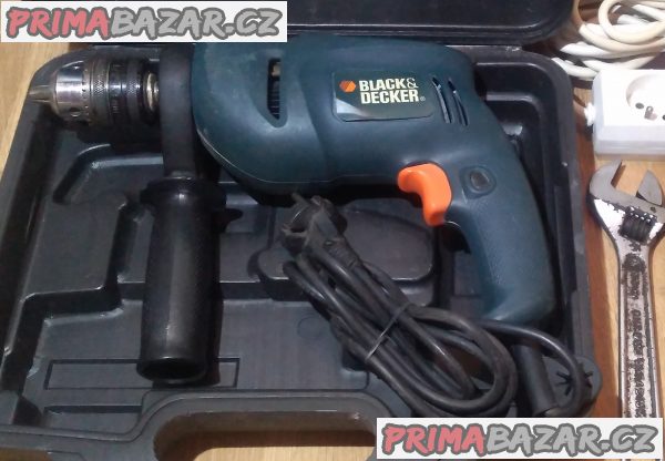 Příklepová vrtačka Black&Decker KR500RE + 12 DÁRKŮ!!! Příklepová vrtačka Black&Decker KR500RE + 12 DÁRKŮ!!!