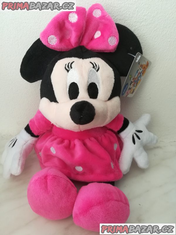 Plyšová Minnie, plyšový Mickey