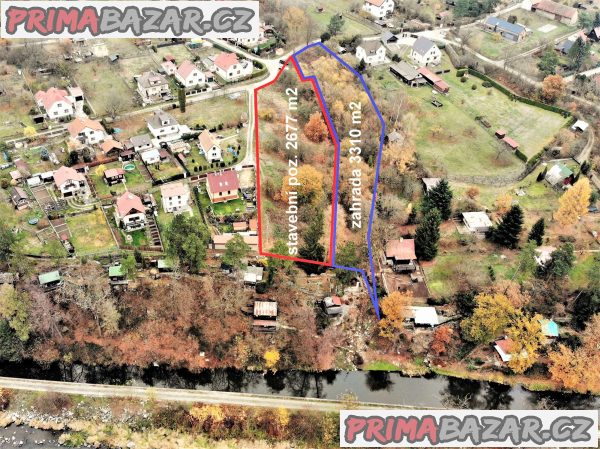 Stavební pozemek 2677 m2, Kamenný Přívoz Stavební pozemek 2677 m2, Kamenný Přívoz