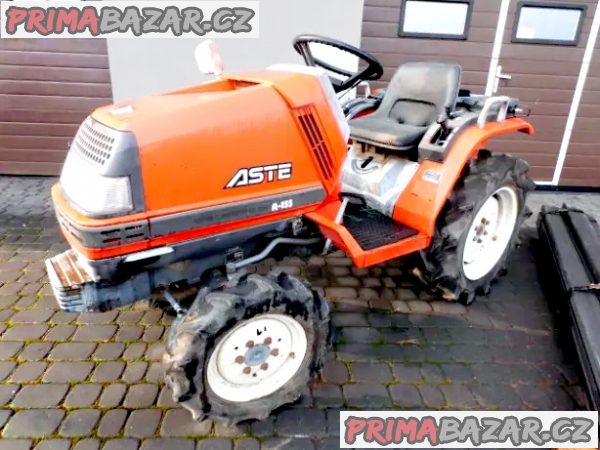 zahradní mini traktor KUBOTA ASTE A155 15,5 hp 4x4