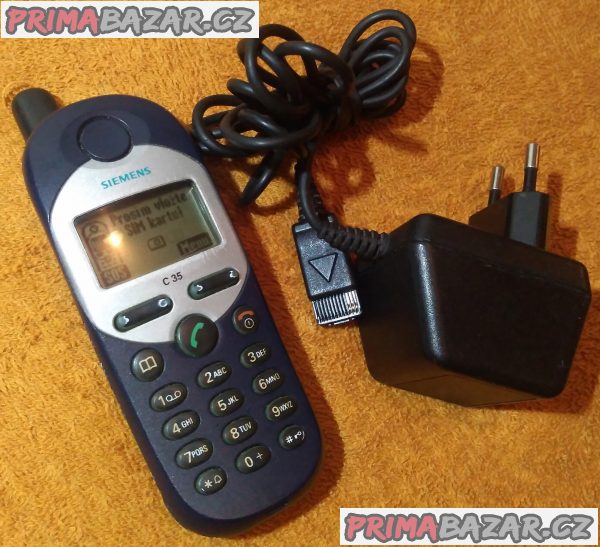 Siemens C 35i - vč. nabíječky!!! Siemens C 35i - vč. nabíječky!!!