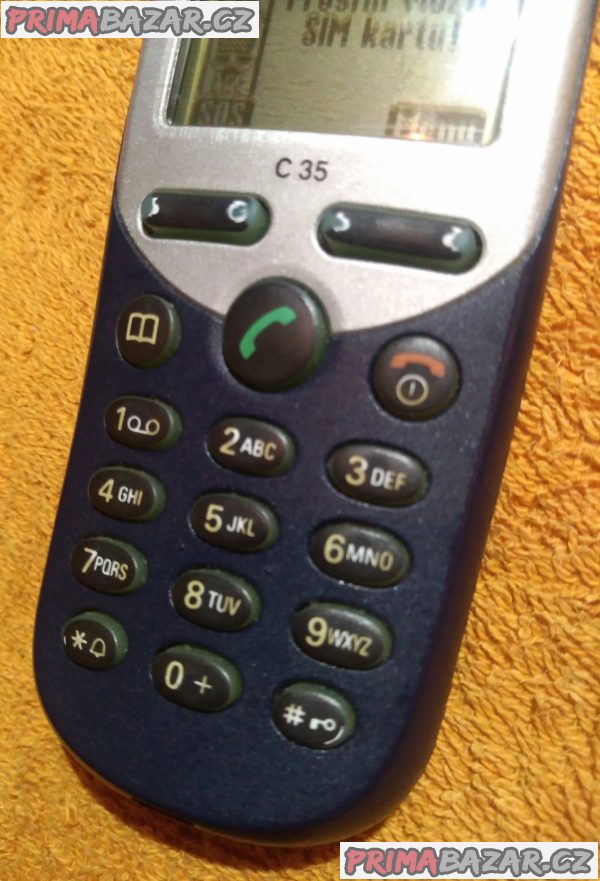 Siemens C 35i - vč. nabíječky!!! Siemens C 35i - vč. nabíječky!!!