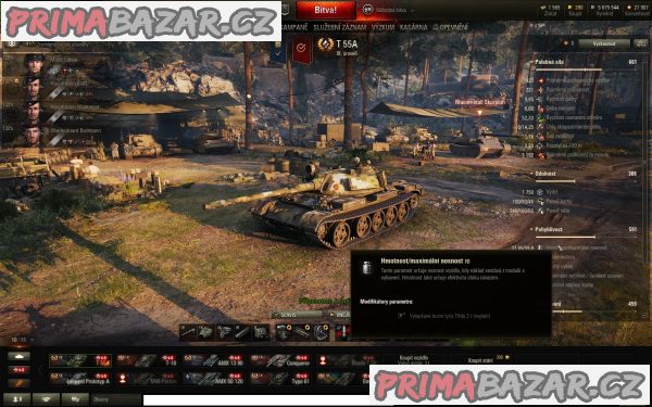 World of Tanks WoT-účet-2600 wn8 obj.907