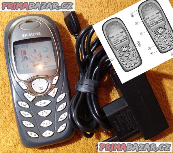 Siemens A60 - vč. originál nabíječky!!! Siemens A60 - vč. originál nabíječky!!!