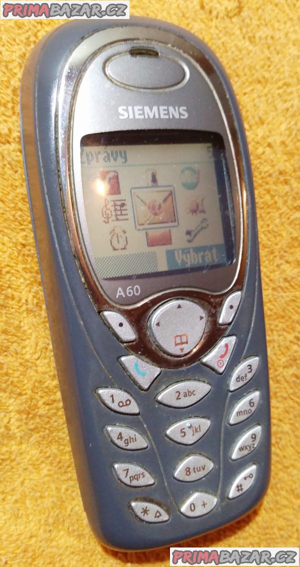 Siemens A60 - vč. originál nabíječky!!! Siemens A60 - vč. originál nabíječky!!!