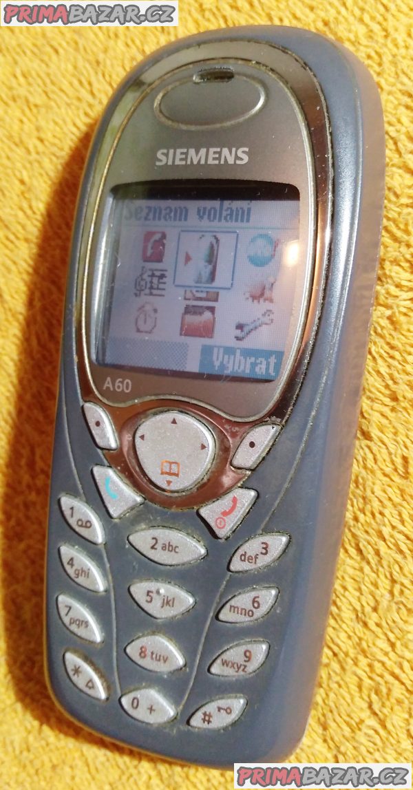 Siemens A60 - vč. originál nabíječky!!! Siemens A60 - vč. originál nabíječky!!!