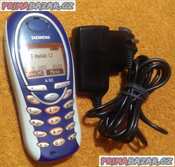 Siemens A50 - jako nový a vč. orig. nabíječky!!! Siemens A50 - jako nový a vč. orig. nabíječky!!!