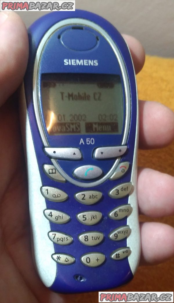 Siemens A50 - jako nový a vč. orig. nabíječky!!! Siemens A50 - jako nový a vč. orig. nabíječky!!!