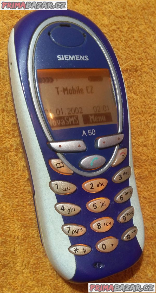 Siemens A50 - jako nový a vč. orig. nabíječky!!! Siemens A50 - jako nový a vč. orig. nabíječky!!!