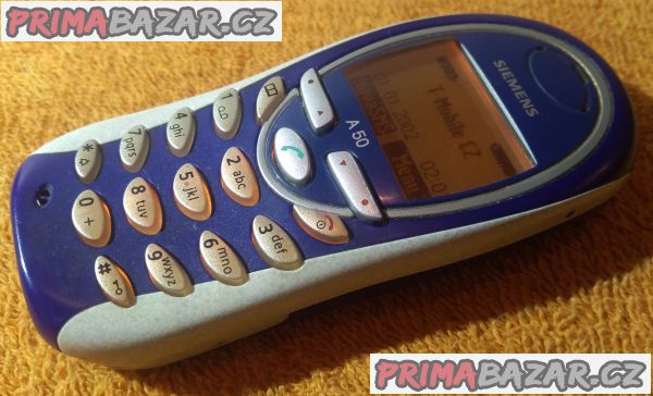 Siemens A50 - jako nový a vč. orig. nabíječky!!! Siemens A50 - jako nový a vč. orig. nabíječky!!!