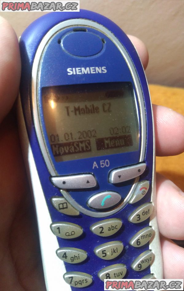 Siemens A50 - jako nový a vč. orig. nabíječky!!! Siemens A50 - jako nový a vč. orig. nabíječky!!!