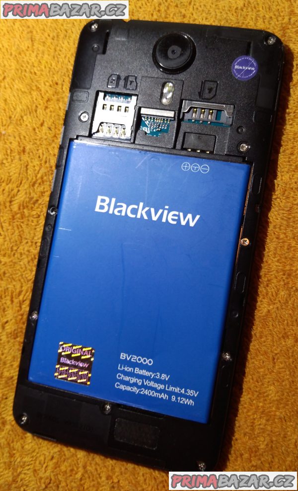 Blackview BV2000s na 2 SIM - k opravě nebo na náhradní díly!!!