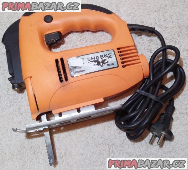 Přímočará pila Sharks 400 W + 8 DÁRKŮ!!! Přímočará pila Sharks 400 W + 8 DÁRKŮ!!!