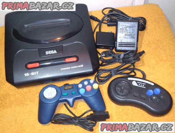 Konzole Sega Mega Drive II - občas funguje a občas nenačte hru!!! Konzole Sega Mega Drive II - občas funguje a občas nenačte hru!!!
