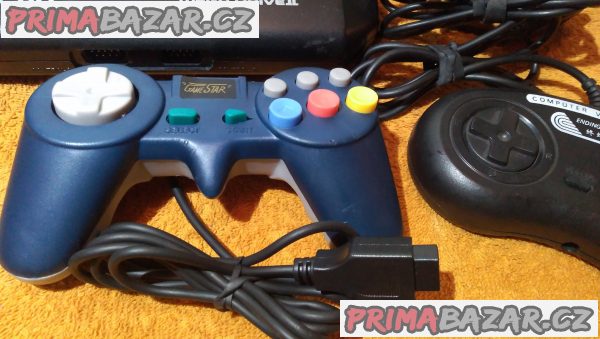 Konzole Sega Mega Drive II - občas funguje a občas nenačte hru!!! Konzole Sega Mega Drive II - občas funguje a občas nenačte hru!!!