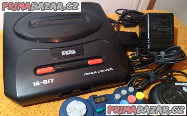 Konzole Sega Mega Drive II - občas funguje a občas nenačte hru!!! Konzole Sega Mega Drive II - občas funguje a občas nenačte hru!!!