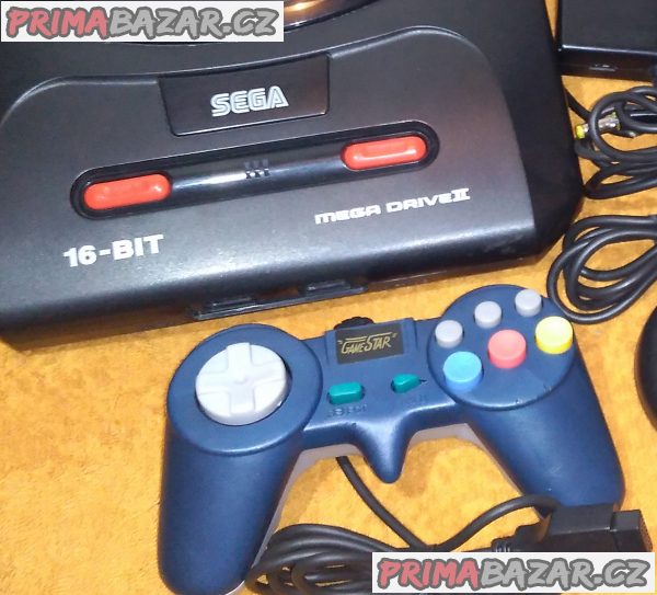 Konzole Sega Mega Drive II - občas funguje a občas nenačte hru!!! Konzole Sega Mega Drive II - občas funguje a občas nenačte hru!!!