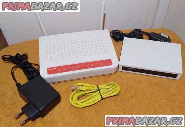 Wi-Fi router Comtrend VR-3031eu + ZDARMA switch. Wi-Fi router Comtrend VR-3031eu + ZDARMA switch.