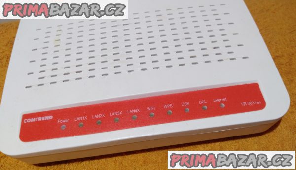 Wi-Fi router Comtrend VR-3031eu + ZDARMA switch. Wi-Fi router Comtrend VR-3031eu + ZDARMA switch.
