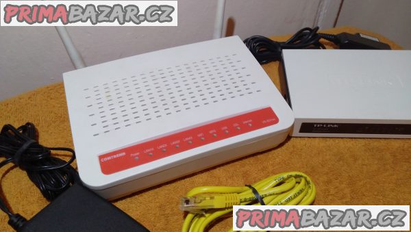 Wi-Fi router Comtrend VR-3031eu + ZDARMA switch. Wi-Fi router Comtrend VR-3031eu + ZDARMA switch.
