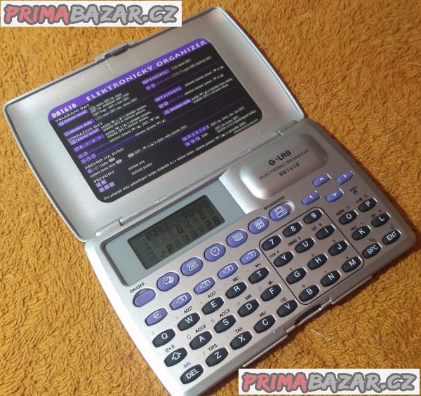 Elektronický organizér G-LAB DB1610 - jako nový. Elektronický organizér G-LAB DB1610 - jako nový.