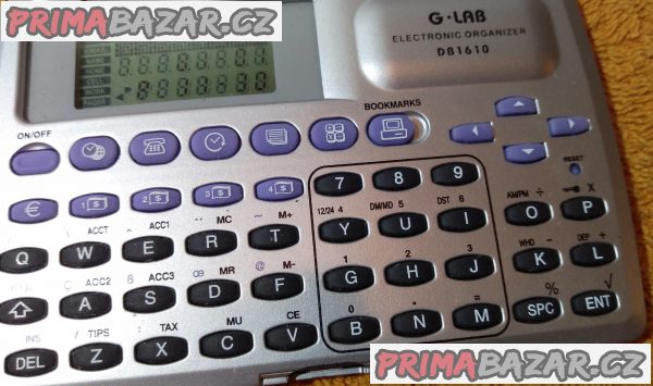Elektronický organizér G-LAB DB1610 - jako nový. Elektronický organizér G-LAB DB1610 - jako nový.