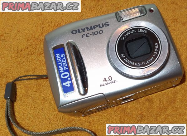 Digitální foťák Olympus FE-100 + 3 DÁRKY - vadný displej!!! Digitální foťák Olympus FE-100 + 3 DÁRKY - vadný displej!!!