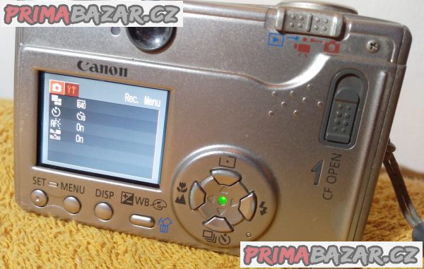 Digitální foťák a kamera Canon S230. Digitální foťák a kamera Canon S230.