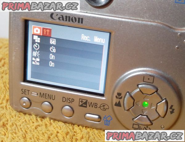 Digitální foťák a kamera Canon S230. Digitální foťák a kamera Canon S230.