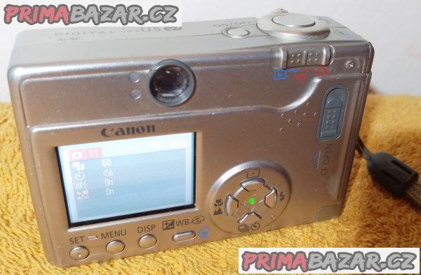 Digitální foťák a kamera Canon S230. Digitální foťák a kamera Canon S230.