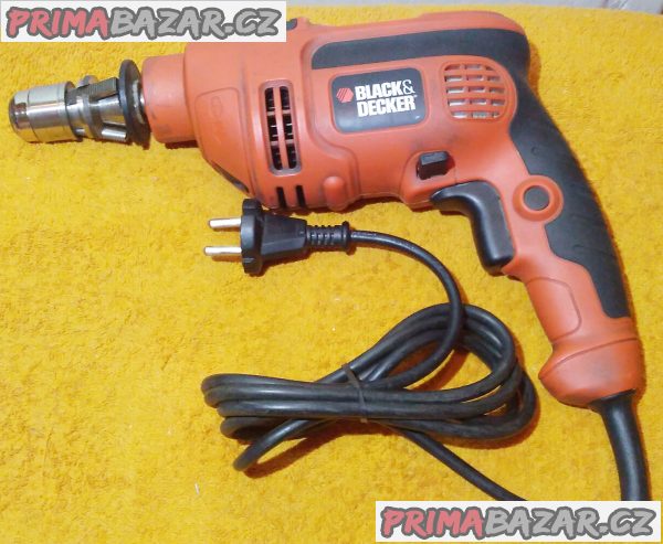 Vrtačka s příklepem Black & Decker 710 W + ZDARMA kompresor!!! Vrtačka s příklepem Black & Decker 710 W + ZDARMA kompresor!!!