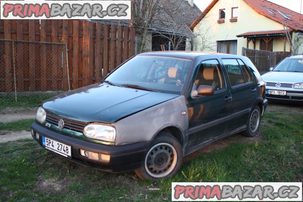 VW golf 3 - 1,6 GT speciál