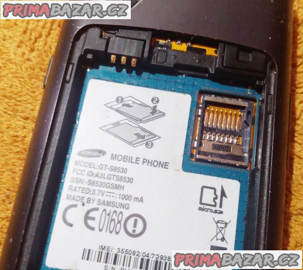 Samsung S8530 Wave II - k opravě nebo na náhradní díly. Samsung S8530 Wave II - k opravě nebo na náhradní díly.