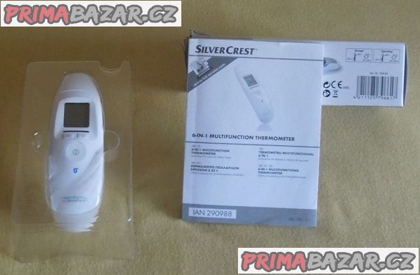 Digitální teploměr multifunkční SILVERCREST s Bluetooth, NOVÝ- sleva 40% Digitální teploměr multifunkční SILVERCREST s Bluetooth, NOVÝ- sleva 40%