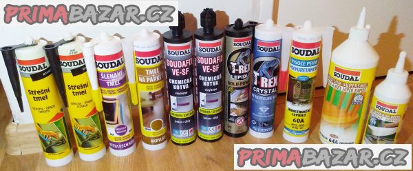 11 pomocníků SOUDAL - tmely, lepidla, chemické kotvy!!! 11 pomocníků SOUDAL - tmely, lepidla, chemické kotvy!!!