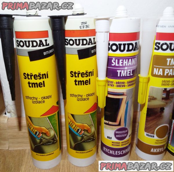 11 pomocníků SOUDAL - tmely, lepidla, chemické kotvy!!! 11 pomocníků SOUDAL - tmely, lepidla, chemické kotvy!!!