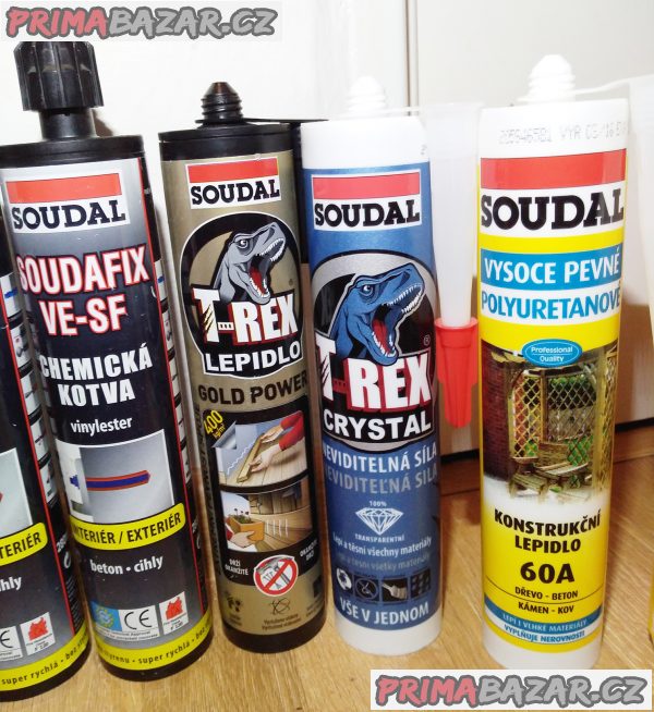 11 pomocníků SOUDAL - tmely, lepidla, chemické kotvy!!! 11 pomocníků SOUDAL - tmely, lepidla, chemické kotvy!!!
