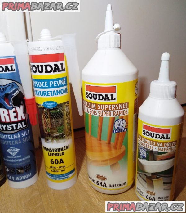 11 pomocníků SOUDAL - tmely, lepidla, chemické kotvy!!! 11 pomocníků SOUDAL - tmely, lepidla, chemické kotvy!!!