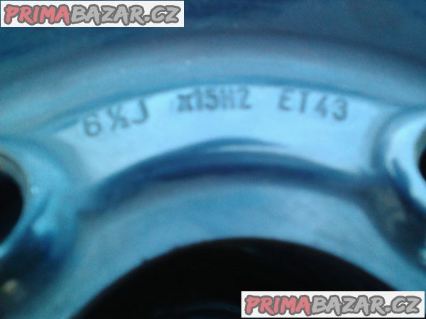 LETNÍ PNEU S DISKY na fiat stilo195/65 R15, LETNÍ PNEU S DISKY na fiat stilo195/65 R15,