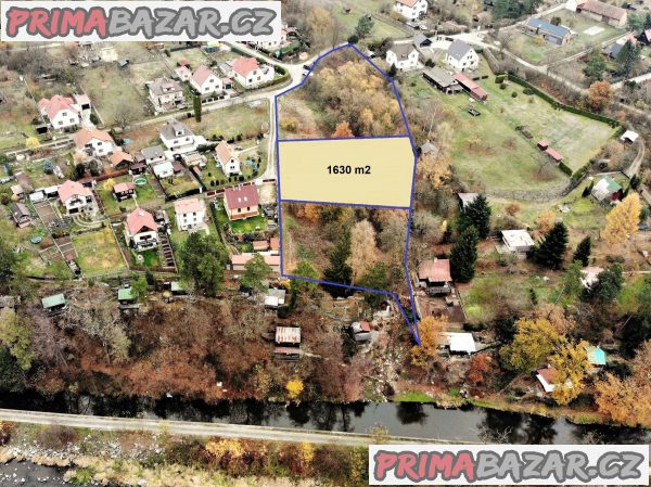 Stavební pozemek 1630 m2, Kamenný Přívoz Stavební pozemek 1630 m2, Kamenný Přívoz