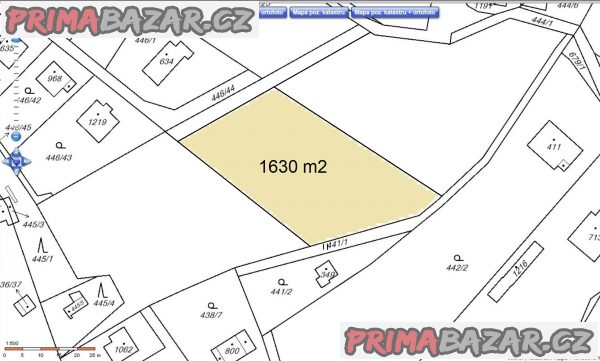 Stavební pozemek 1630 m2, Kamenný Přívoz Stavební pozemek 1630 m2, Kamenný Přívoz