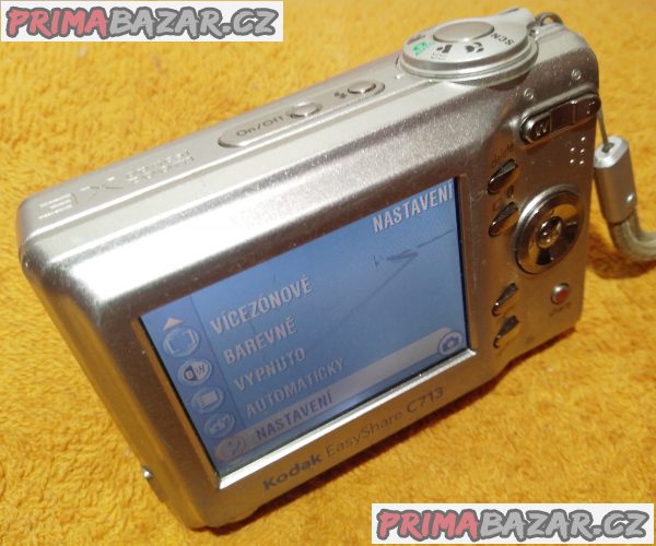 Digitální foťák Kodak EasyShare C713 - má 2 nedostatky. Digitální foťák Kodak EasyShare C713 - má 2 nedostatky.