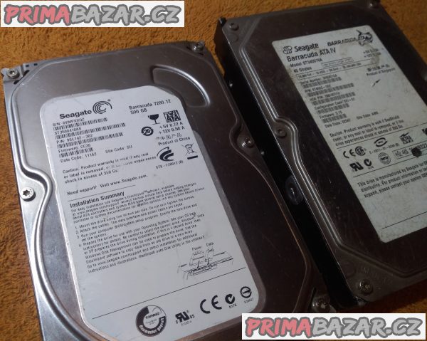 Rychlý vnitřní HDD Seagate 500 GB + ZDARMA 40 GB!!! Rychlý vnitřní HDD Seagate 500 GB + ZDARMA 40 GB!!!