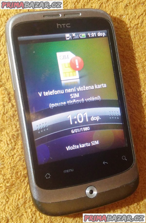 HTC Wildfire - nejde dotek!!!