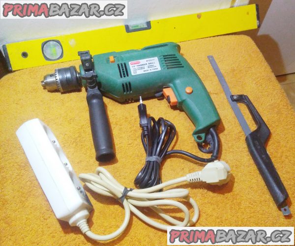 Vrtačka s příklepem American 600 W + 4 DÁRKY!!! Vrtačka s příklepem American 600 W + 4 DÁRKY!!!