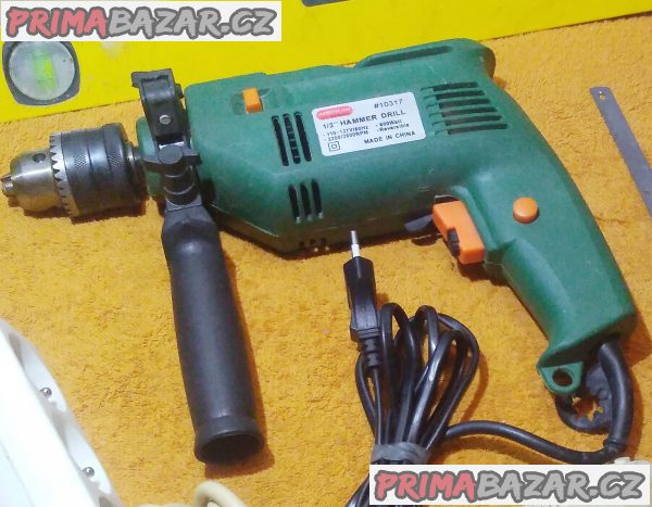 Vrtačka s příklepem American 600 W + 4 DÁRKY!!! Vrtačka s příklepem American 600 W + 4 DÁRKY!!!