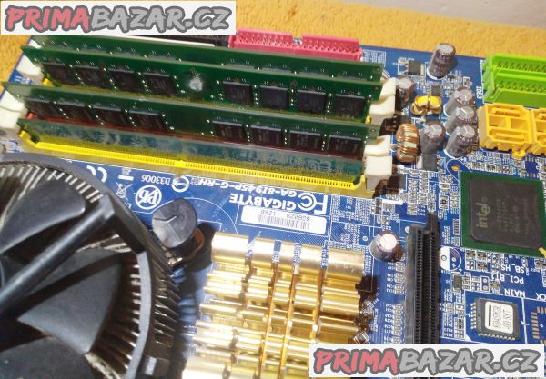 Zákl. deska Gigabyte GA-8I945P-G-RH + procesor a chladič a 4 GB RAM!!! Zákl. deska Gigabyte GA-8I945P-G-RH + procesor a chladič a 4 GB RAM!!!